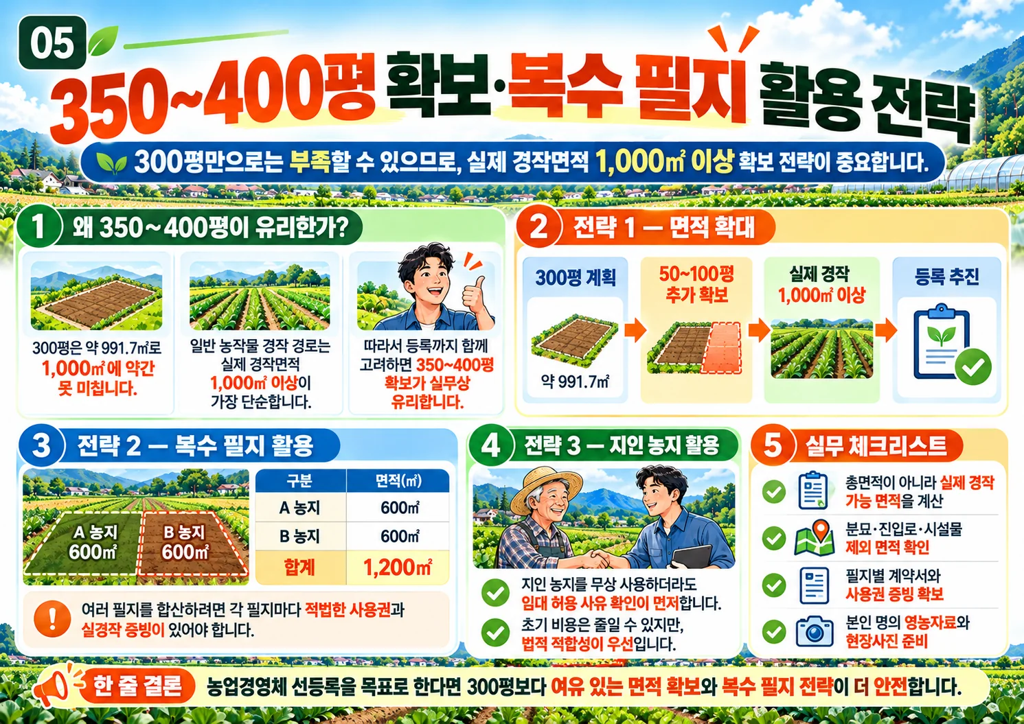 05_농지_350에서400평_복수필지_확보전략.webp