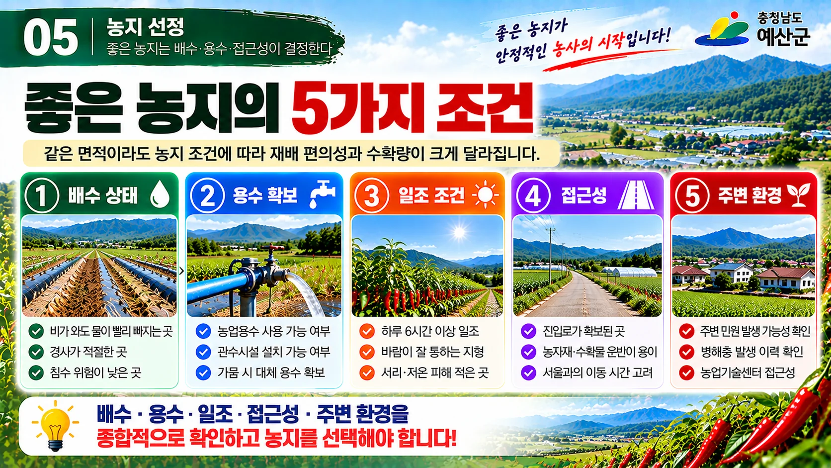 05_좋은농지_선정_5가지조건.webp